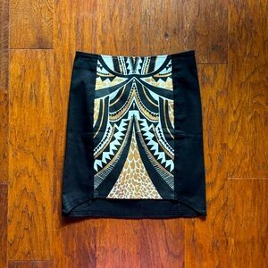 🌈 MINKPINK Metallic Print Skirt | Size S